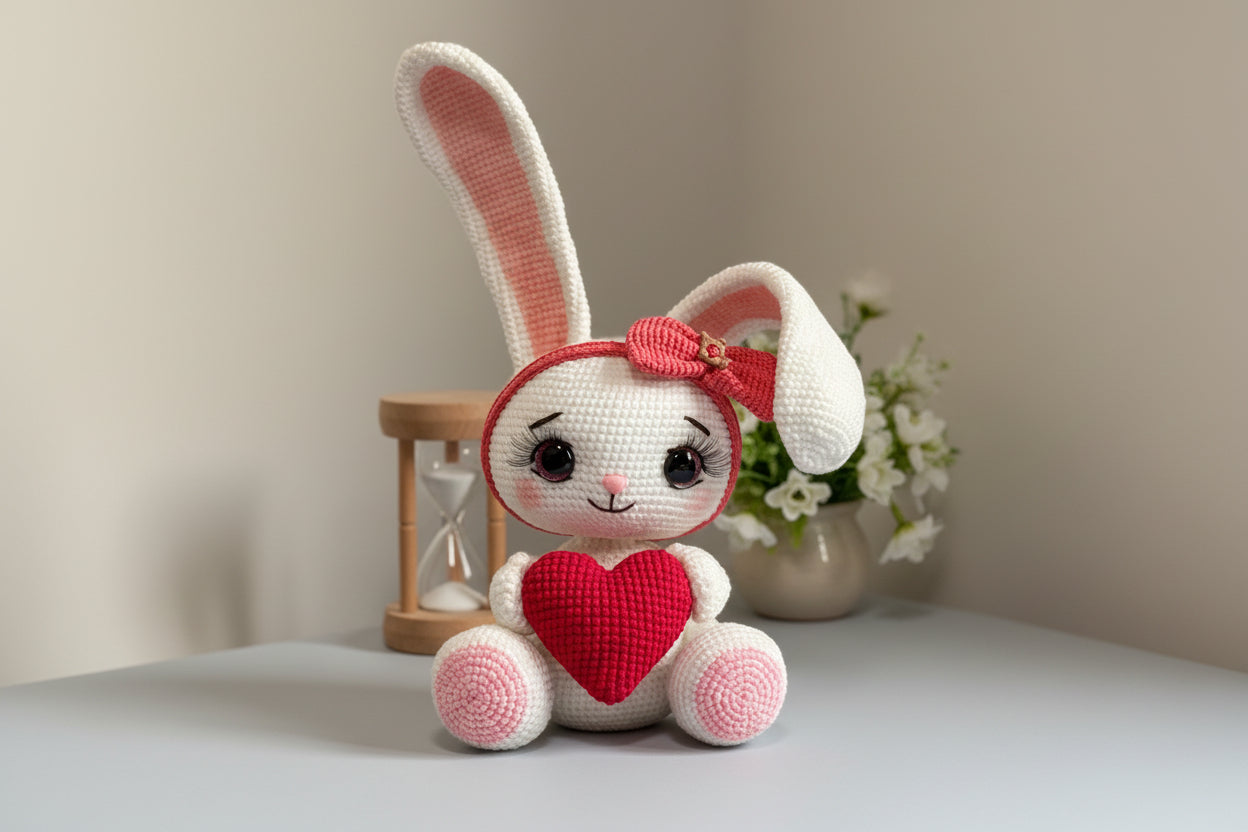Patrón PDF Amigurumi "Coneja Magaly"