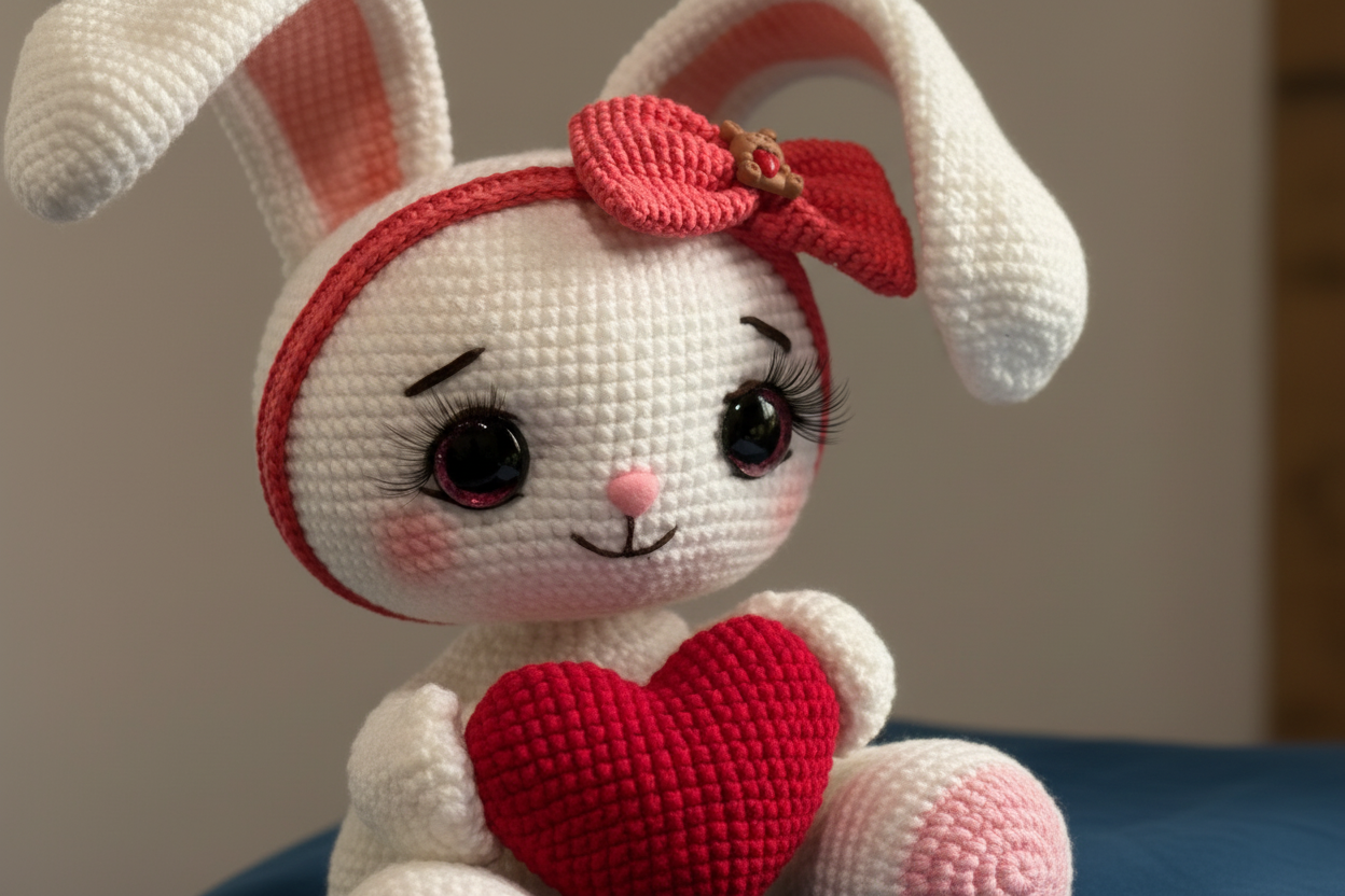 Patrón PDF Amigurumi "Coneja Magaly"
